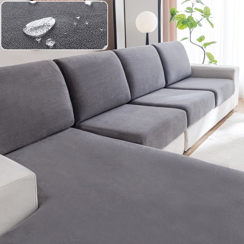 iskix Velvet Waterproof Sofa Shield