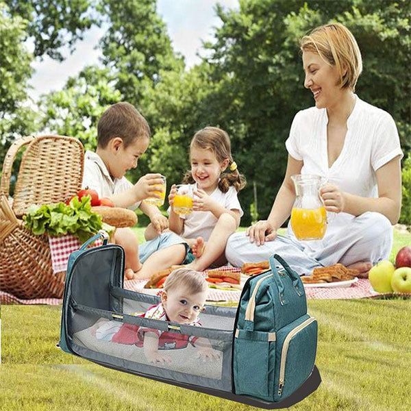 [⌛Sale] Mom Bag With Crib<br>Calming & Anxiety Reliever<br/>65$ OFF + Free Bonus Worth 297$