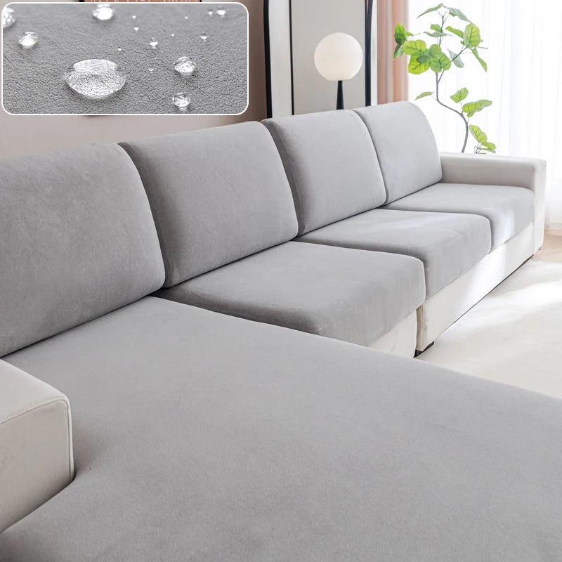 iskix Velvet Waterproof Sofa Shield