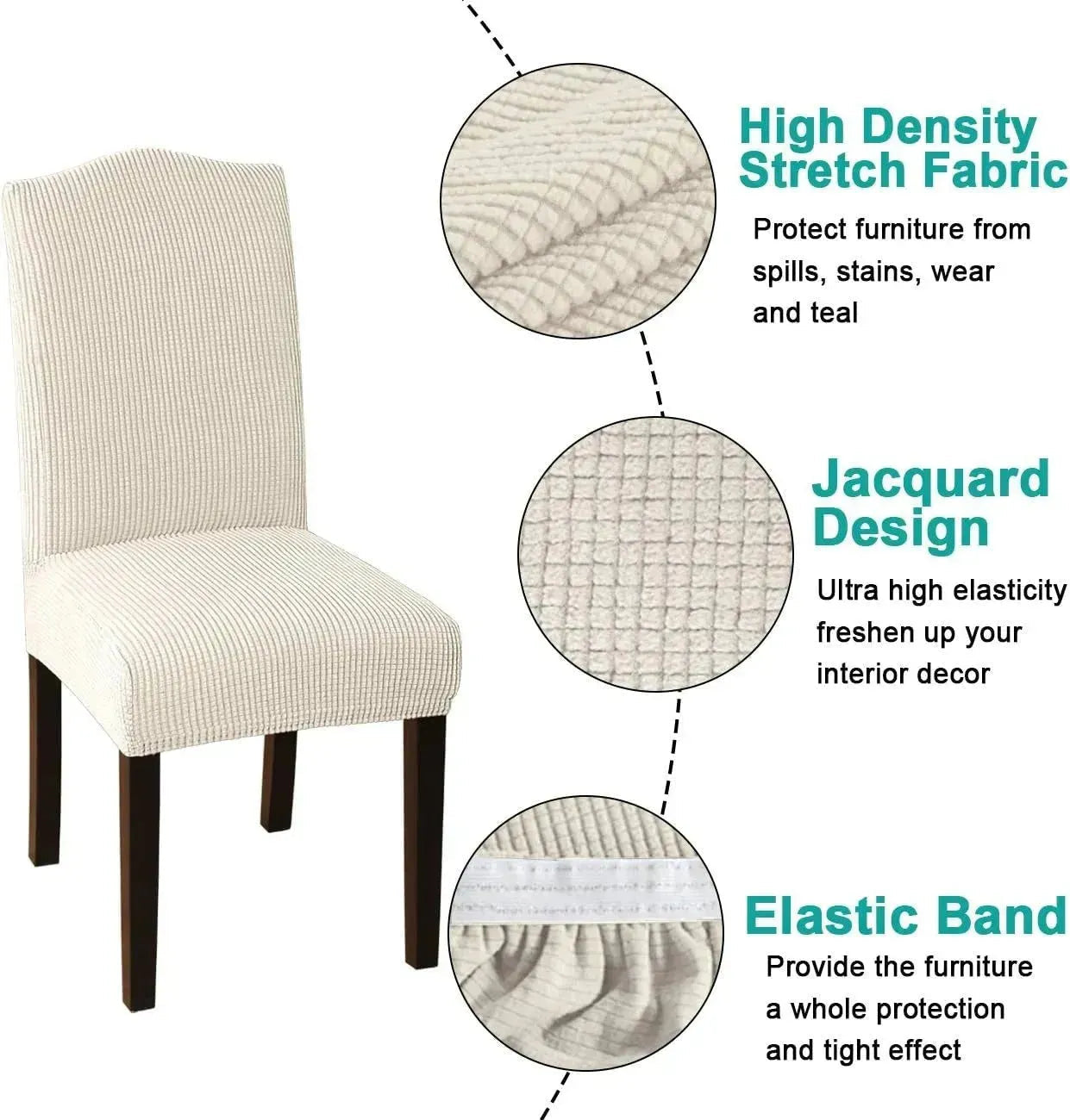 iskix Waterproof Stretch Dining Chair Covers™