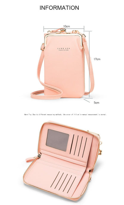 Versatile Sleek Multifunction Crossbody Phone Bag Ultimate Protection