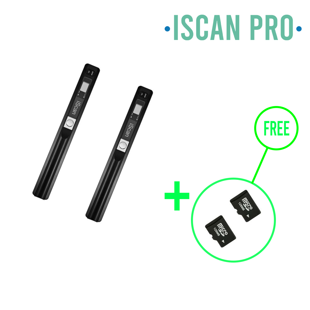 Economical HD Portable Scanner<br/>50% OFF PRE-HALLOWEEN SALE</br>Free 16GB SD Card Worth 30$