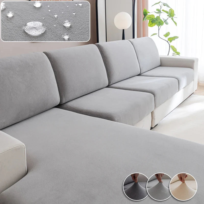 iskix Velvet Waterproof Sofa Shield