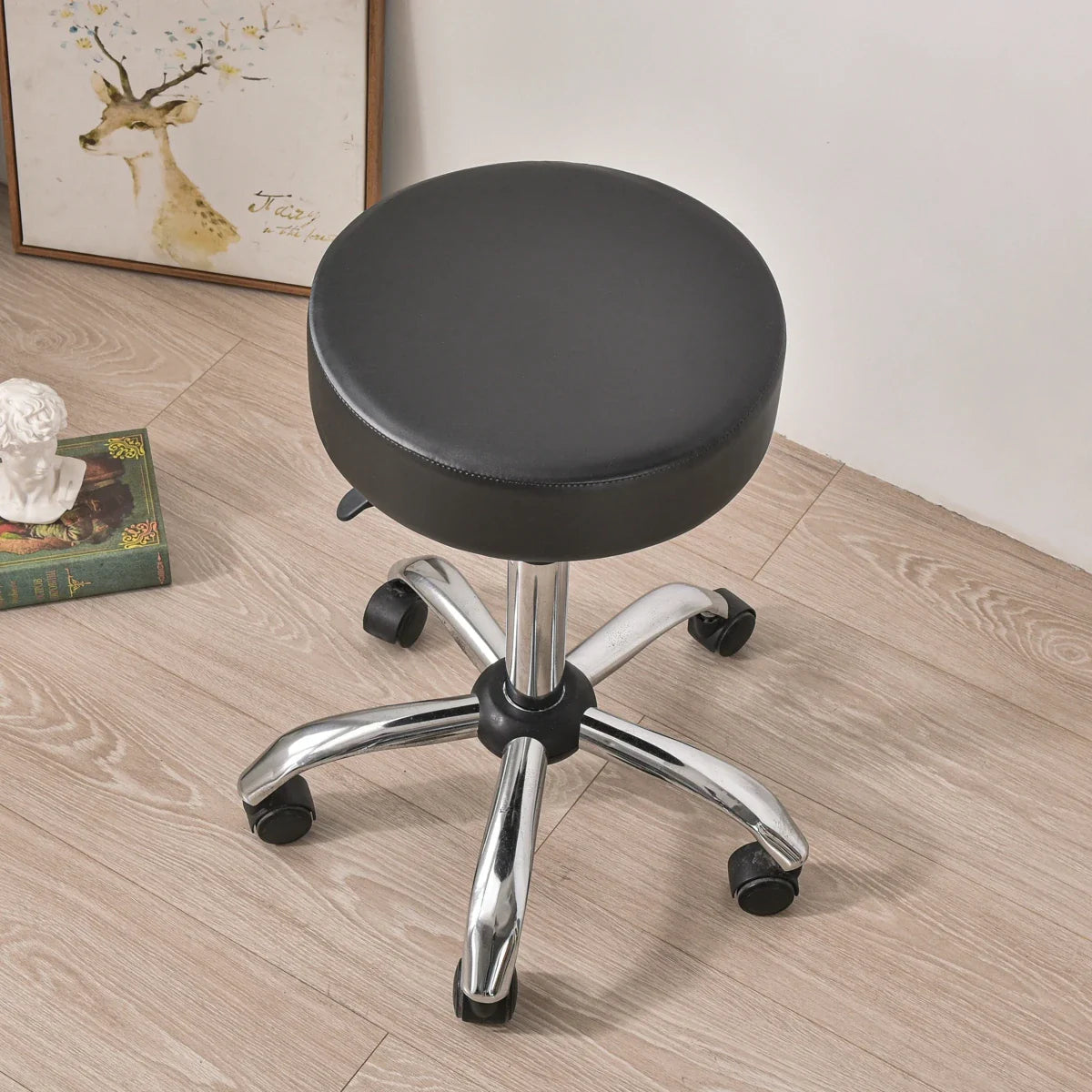 Waterproof Round Bar Stool Chair Protector