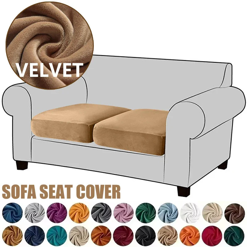 Cozy Velvet Sofa Cover